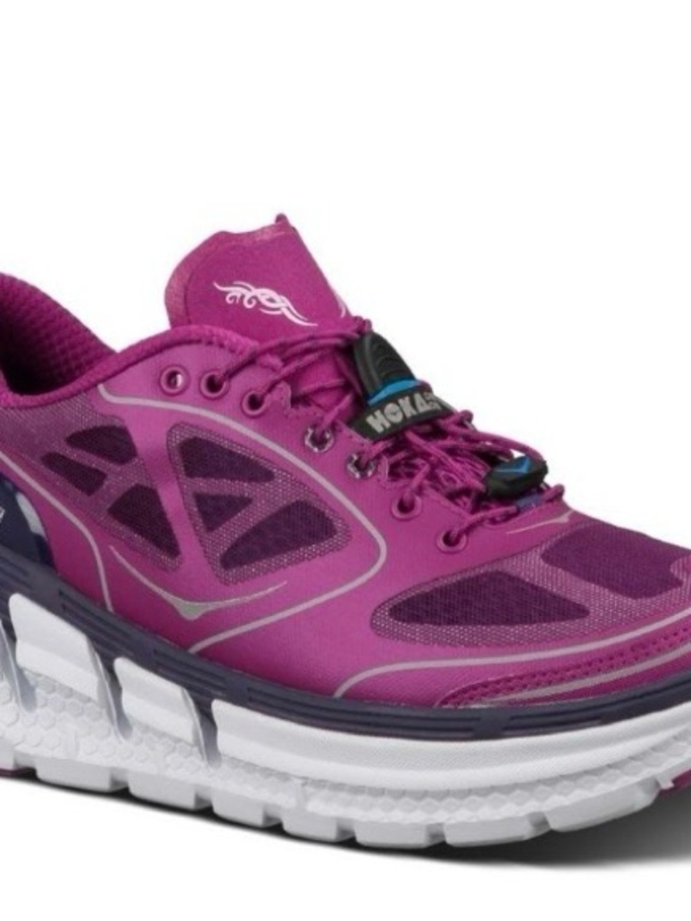 Hoka Women’s Magenta/Purple Athletic Running Shoe
